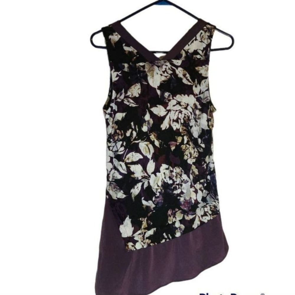 Simply Vera tank Dress Blouse Tank High Low